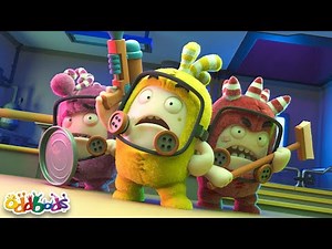 STINKY ZEE!! | 1 Hour Oddbods Full Episodes | Funny Cartoons for Kids