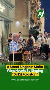 305K views · 10K reactions | A Street Singer In Malta Wins Hearts By...