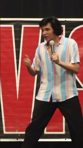 Donny Edwards sings Rubberneckin Elvis Week 2024