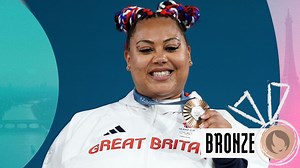 Paris 2024 Olympics video: 'Wonderful lifter' Campbell wins bronze in women's  81kg weightlifting