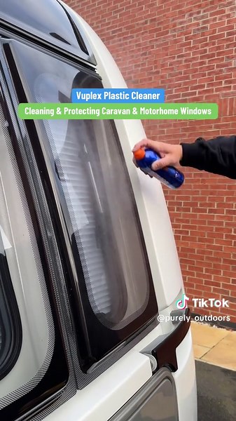 Vuplex Plastic Cleaner for Caravan and Motorhome Windows