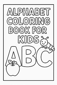 Alphabet Coloring Book for Kids | ABC Printable Coloring Pages | Preschool & Toddler Learning Activity | Instant Download - Etsy