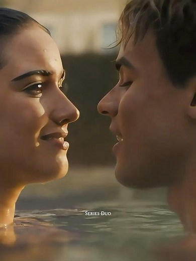 Nick & Noah | My Fault: London | Pool Scene #myfaultlondon #ashabanks #matthewbroome #nicknoah