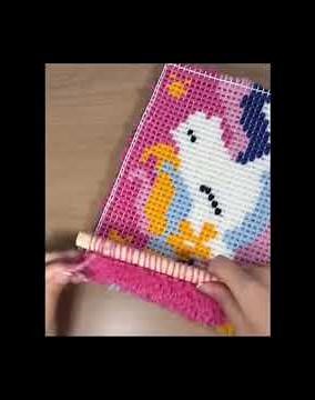 🎨Latch Hook Kits for Beginners – Direct from Manufacturer #unicorn latch hook#diy latch hook kit