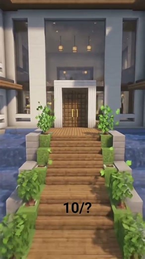 my minecraft modern hotel ✨️🍂