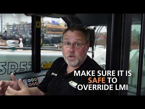 Using The LMI Overload System On Snorkel Telehandlers