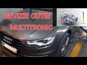 SCHIMB ULEI CUTIE AUTOMATA ,AUDI A6 ,A4 2.0 TDI CR, MULTITRONIC