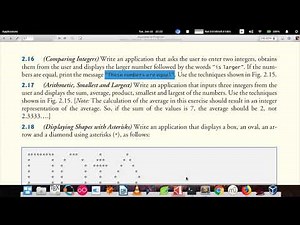 Java How to Program (Ninth edition) - Deitel & Deitel, exercise 2.16