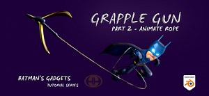 Animate Curve (rope) with hook modifier