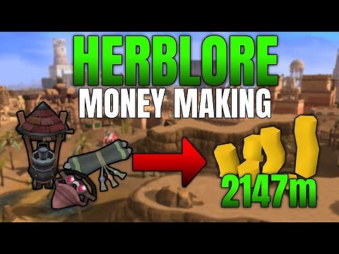 Rs3 HERBLORE is CRAZY GP!! Runescape 3 Money Making