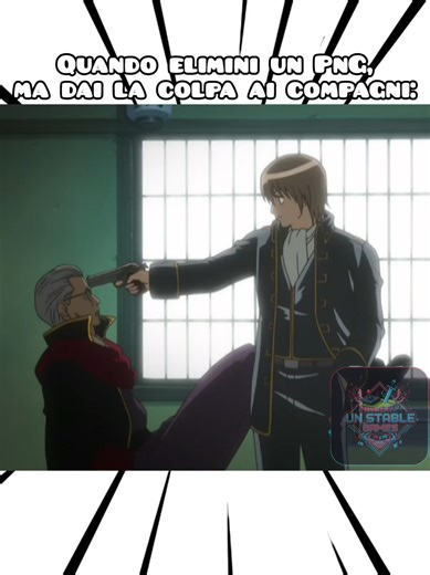 Chi non ha mai voluto eliminare PnG troppo fastidiosi? Io di continuo quando giocavo. #gdr #roleplay #dungeonsanddragons #animeita #gintama