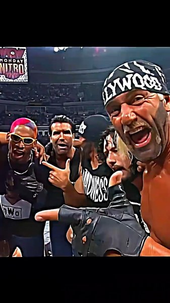 Hollywood Hulk Hogan & Dennis Rodman vs. Lex Luger & The Giant - WCW Nitro 1997 | WWE Edit #wwe