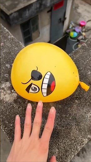 🟡🔵🔴ASMR BALLON #balloon #satisfying #asmr #shorts