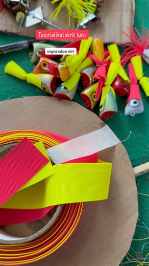 11K views · 293 reactions | Tutorial pasang karet skirt lure casting toman dan gabus #yancasterfa #tutorial | Yan Caster FA | Facebook