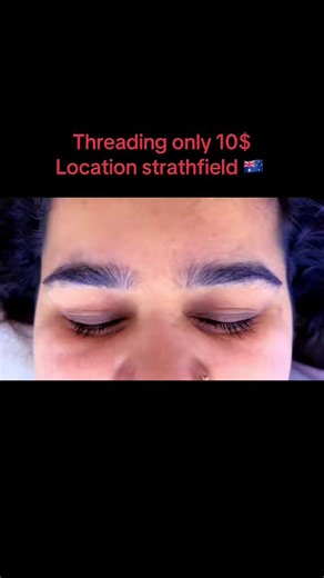 #eyebrow and upper lips threading only 10$ #nocommunityguidlineviolation