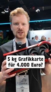 210K views · 554 reactions | Asus bringt mit der ROG Matrix Platinum GeForce RTX 5090 eine extrem leistungsstarke Sonderedition. 5 kg, bis zu 800 Watt und Design-Throwback an alte Radeon-Karten inklusive. Wie viel könnte sie kosten? - #asus #gpu #rtx5090matrix #geforce #gaming #pcgaming #gamerlife #pcbuild | PC-WELT | Facebook