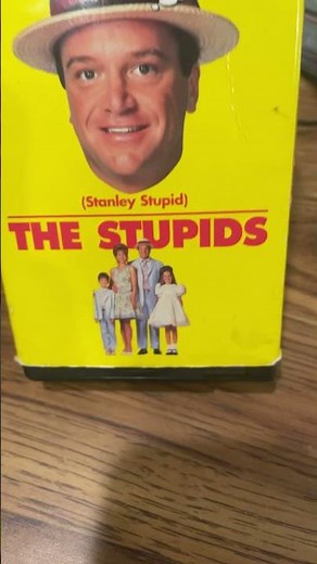 The stupids vhs #vhscollector #vhs #dvdcollector #blockbuster #nostalgia #90sthrowback #vhstapes