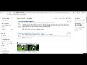 Databases 101 EBSCOhost