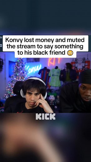 Kick Clips on Instagram: "Konvy lost money and muted the stream to sat something to his black friend 😳 A "streamer" typically refers to a person who broadcasts live video content over the internet, often through platforms like Twitch, YouTube, or Facebook Gaming. Streamers can play video games, create art, host talk shows, or engage in various activities while interacting with their audience in real time through chat. The term can also refer to the actual content being streamed, which can inclu