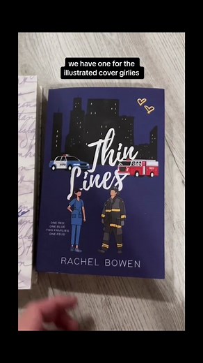 If you like mixed media/textiles in your books and you like contemporary romance think about picking up Thin Lines. He’s a smoke eating pretty boy from a family of nozzle jockeys. She’s a blue line loyalist from a family of donut munching boys in blue. In a city where the rivalry between the two is notorious, a relationship is futile. Juliet may be the only Cavanaugh who isn’t one of New York’s Finest, but she volunteers for the department more than most of it’s officers. Her loyalty is to her f