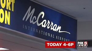 AIRPORT NAME CHANGE: Las Vegas' McCarran airport will officially have a new name on Tuesday: Harry Reid International Airport. TUNE IN at 4 p.m. to hear what travelers think of the airport's new name. DETAILS: bit.ly/3dIIVqN | FOX5 Las Vegas