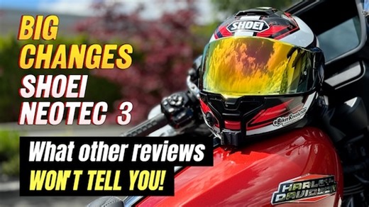 Review of the Shoei Neotec 3 Modular Motorcycle Helme