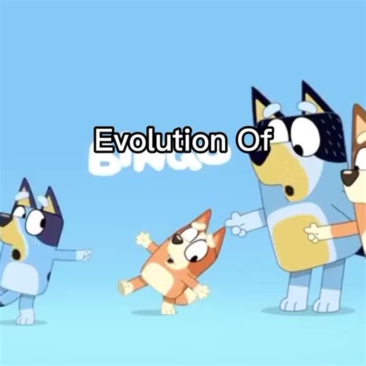 Evolution Of Bluey 2016-2024. Recreate It In 1/10/2025