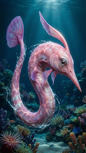 RealPokedexIA | N.°368 Gorebyss Its swimming form is exquisitely elegant. With its thin mouth, it feeds on seaweed that grows between rocks. . . . #pokemon... | Instagram