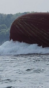 237K reactions · 4K shares | #beautiful #amazing #canada #stovenisland #StLawrence #River #ship #wow #epic #waves #ship #cargoship | Richard LeBel | Facebook