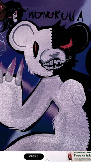 Monokuma (yes I mean the ultra despair girls version)