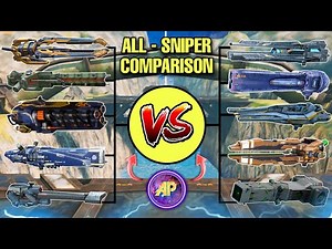 🔥 ALL SNIPER WEAPONS ROBOT - TITAN - ULTIMATE DAMAGE COMPARISON! || WAR ROBOTS ||