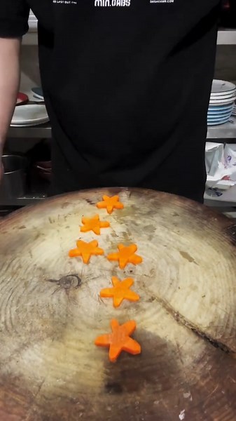 Easy Carrot Star Shape Carving Tutorial# Carrot Carving Art Star Shape Design#Kitchen Skills#