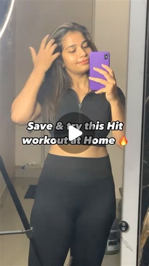Gomathy | Hit workout at Home 🏠 🔥 1. Jumping jacks 2. Burpees 3. Jack & squat 4. Fast feet 5. Mountain climbers All variations work for 40... | Instagram