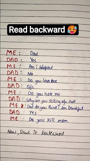 Read Backward 🥵😱#funny #shorts #youtubeshorts #shortsfeed #english #love #love #fyp #trending #viral