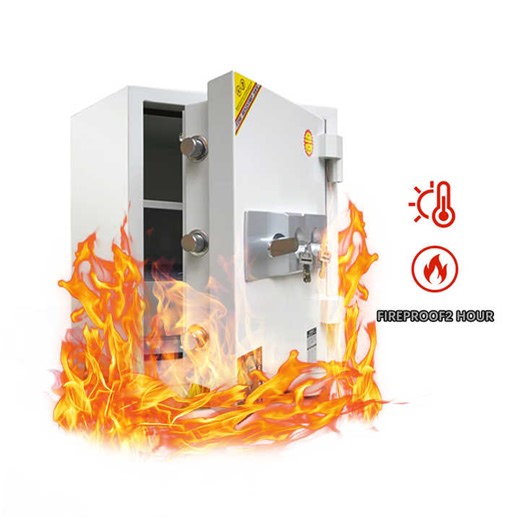 XBT Custom 2 Hour Fireproof Home Deposit Security Money Fireproof Safe Box