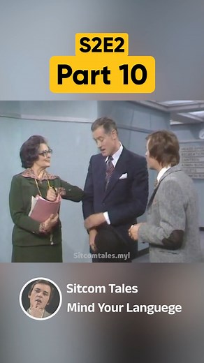 174K views · 3.2K reactions | Mind Your Language | Season 2 Episode 1 | Part 10 . . . #mindyourlanguage #sitcom #MrBrown #funnymoments #languageschool #languagelearning #englishlearning #education #school #story #academic #schoolspirit #funny #learning #TVShow #LanguageLessons #comedyreels #learningenglish #90scomedy #nostalgia #englishwithfun | Sitcom Tales - Mind Your Language | Facebook