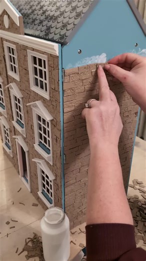 Creative Dollhouse Makeover with Egg Carton Bricks