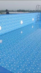 Pool led light , pipeless filter , pebble liner and wall panels at Hotel orrisa | Arrdevprefab India