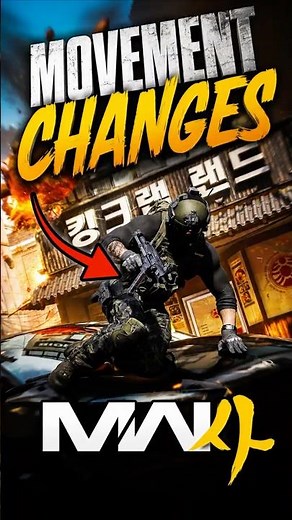 🚨 MW4 Movement Changes Look WAY Faster Than Expected! 👀 #gaming #cod #callofduty #mw4