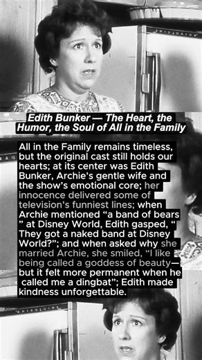 Edith Bunker — The Heart, the Humor, the Soul of All in the Family 💐📺#shortvideo