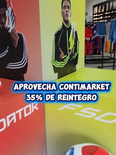 ¡Aprovechá ContiMarket en Sport Center! 🛍️💳 Comprando con tu tarjeta de crédito Continental y pagando en 6 cuotas sin intereses, obtené 35% de reintegro. ✅ 35% de reintegro ✅ Tope de compra: Gs. 1.000.000 ✅ Exclusivo con tarjetas de crédito Continental ✅ Promoción válida únicamente financiando en 6 cuotas 📍 Av. Fernando de la Mora c/ Ybapobó 2904 📞 Pedidos y consultas: 0984 121 212 #parati #fyp #continental #calzados