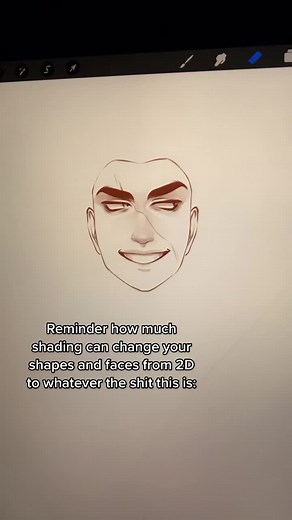 If you’re unsure how your lineart will look once it’s finished, do some lazy plan shading, might save you 👍 #arttips #art #procreate