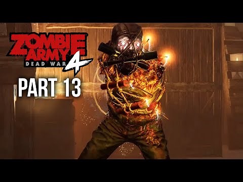 ZOMBIE ARMY 4 DEAD WAR Gameplay Walkthrough Part 13 - ALL ROADS LEAD TO HELL (All Collectibles)