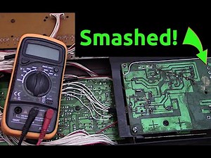 Repairing A Smashed Up Yamaha YS200 Synthesizer Found On the Street