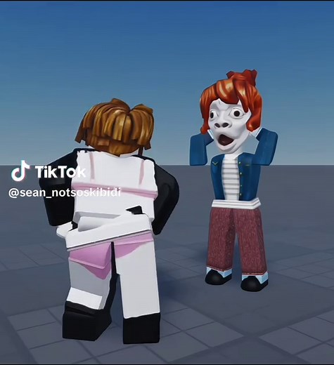 Bacon Girl's Adorable Dance in Roblox Animation