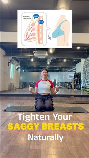 Tighten your saggy breasts naturally through Yoga #therapy #therapeuticyoga #yoga #yogaforwomen