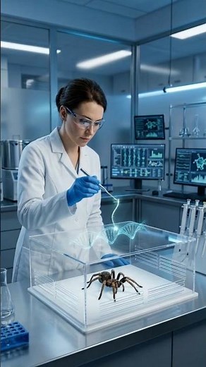 Spider DNA in Goat Milk: How Scientists Create Super Strong Silk Fiber 🧬🐐