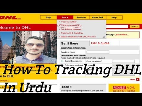 How to track DHL shipment online home|How to check DHL tracking Number