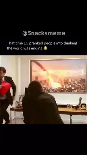 This might be the most legendary prank of all time ☄️