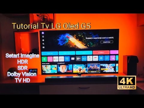 TV LG Oled G5 - 4K 📺 Tutorial in romana 😊